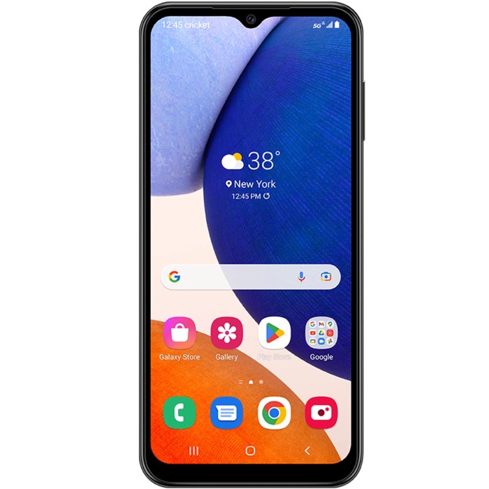 Cricket Wireless Samsung Galaxy A15 5G, 128GB, Blue Black - Prepaid ... Cricket Wireless Samsung Galaxy A15 5G, 128GB, Blue Black - Prepaid ...